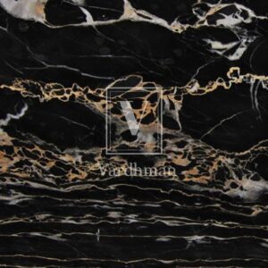 Nero Portoro Italian Marble