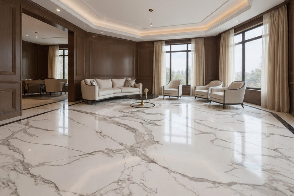 Statuario white marble