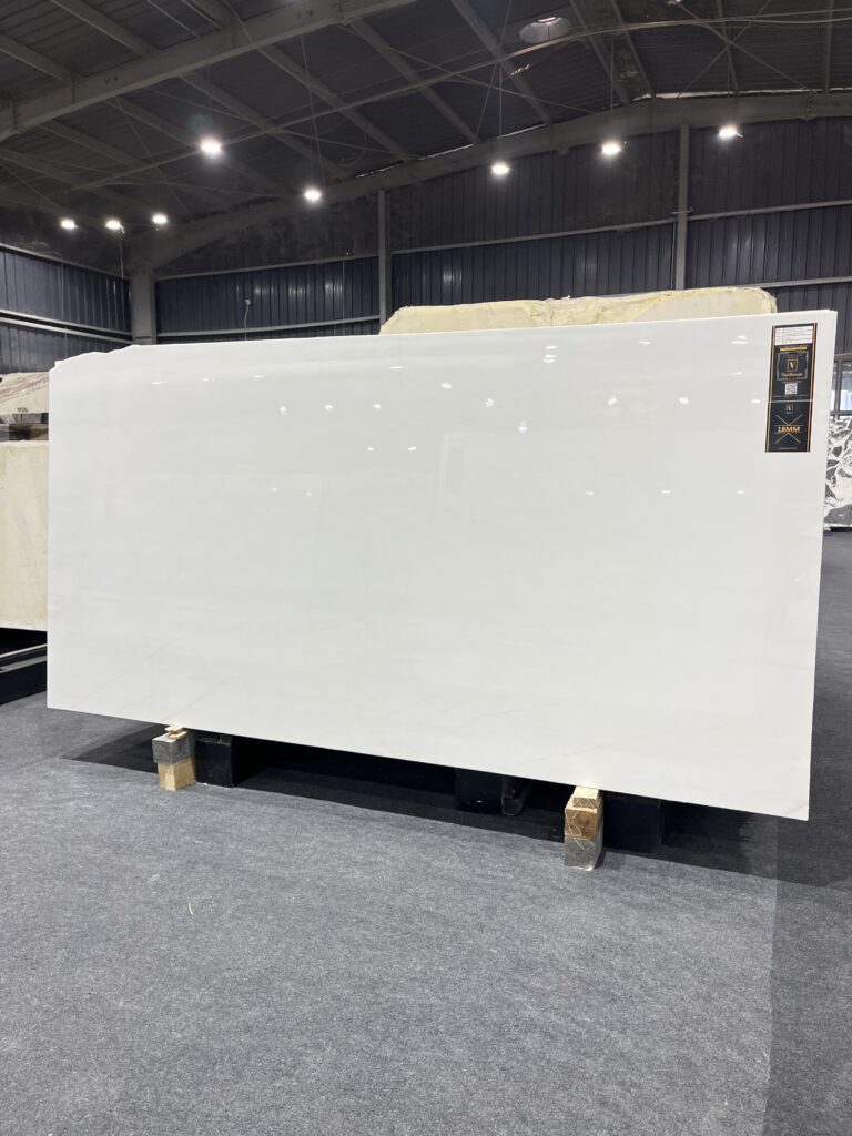White statuario marble