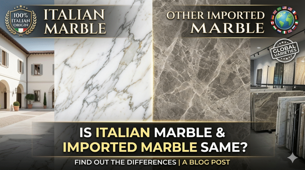 Is Italian Marble & Imported Marble Same
