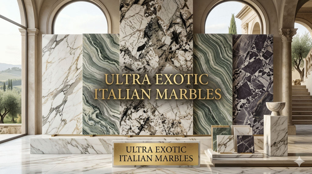 Ultra exotic italian marble