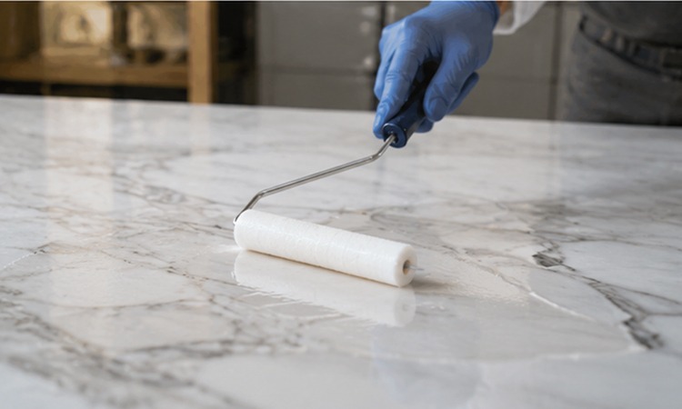 Dover White Marble Sealing