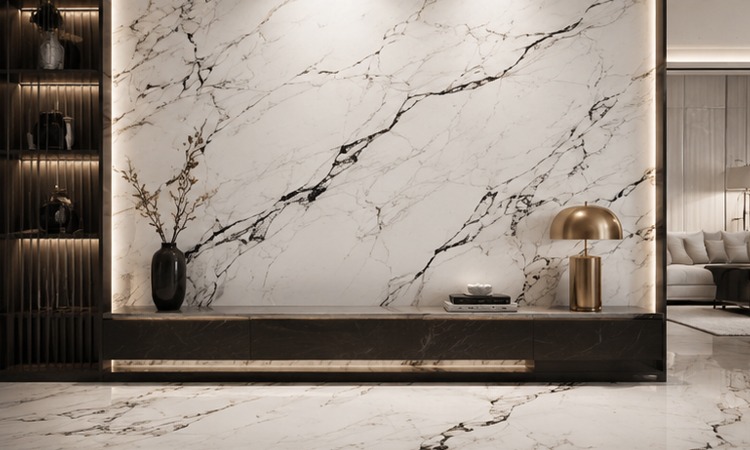 Statuario Marbles for Feature Walls