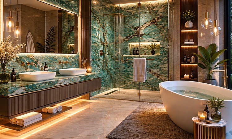 Bathroom and Master Ensuite