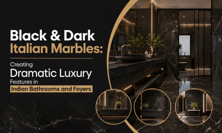 Black and Dark Italian Marble