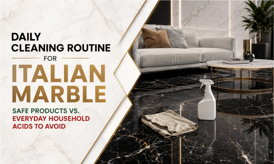 Daily Cleaning Tips for Italian Marble